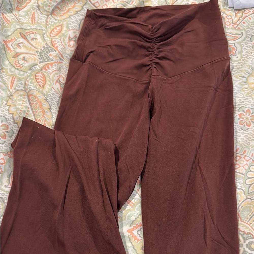 Aerie Brown Wide Leg Pants